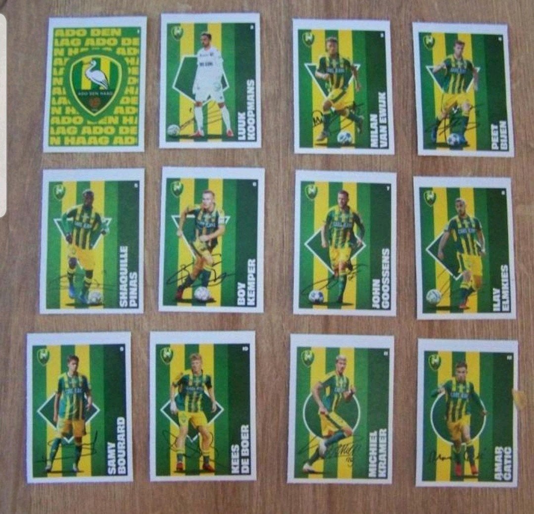 Complete set voetbalplaatjes ADO Den Haag 2020-2021, Verzamelen, Ophalen, Nieuw