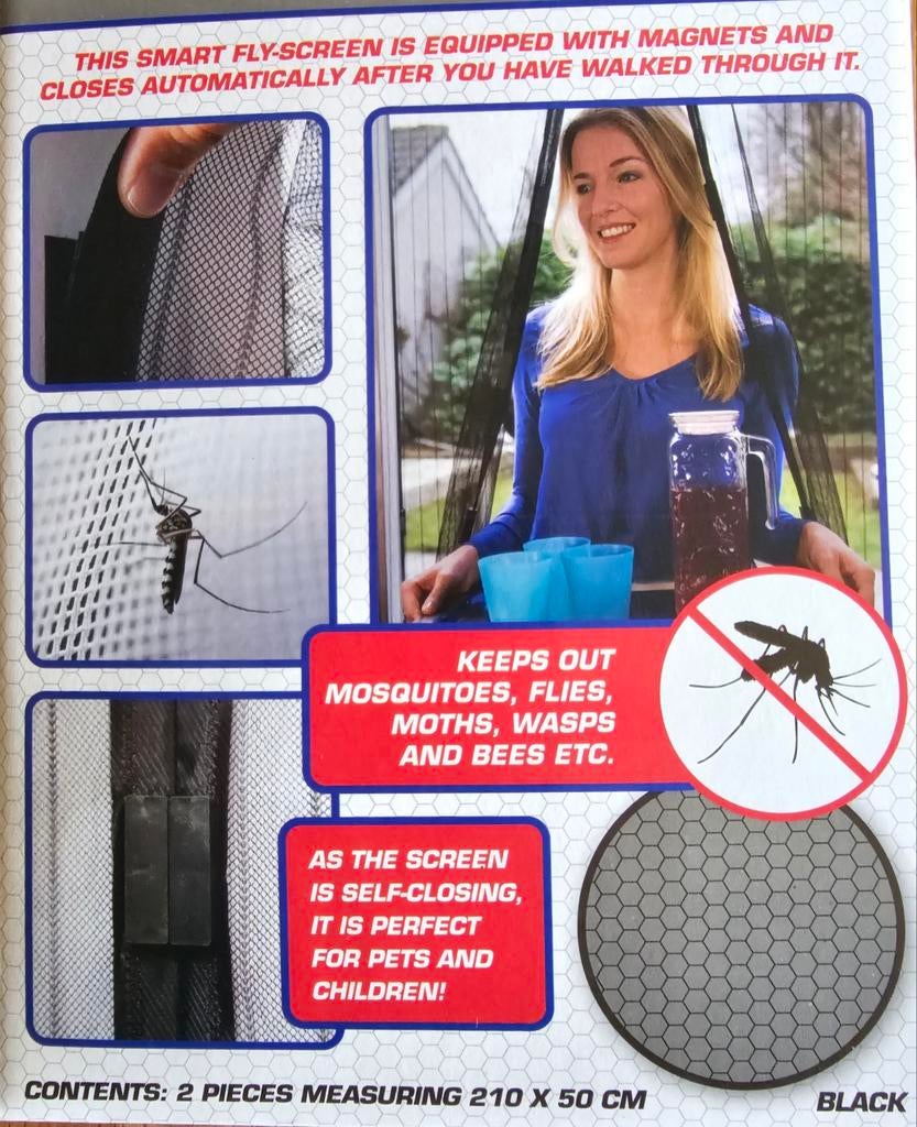 Magnetisch vliegengordijn Nieuw!, Dieren en Toebehoren, Overige soorten