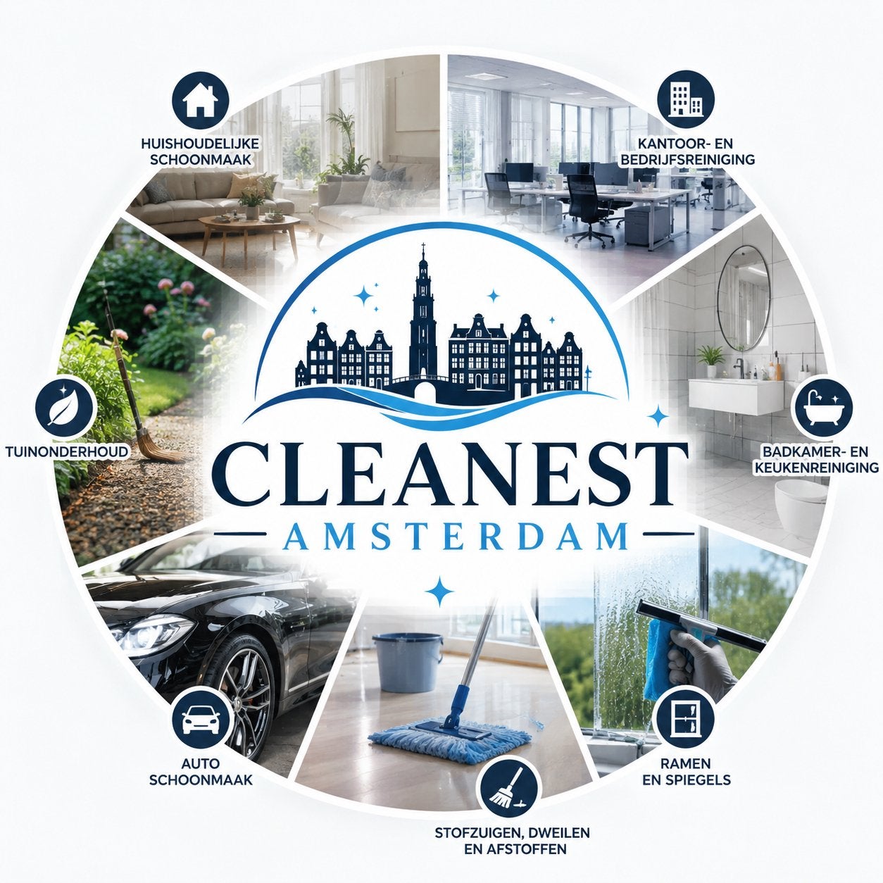 Cleanest Amsterdam, Schoonmaken bedrijfsruimte