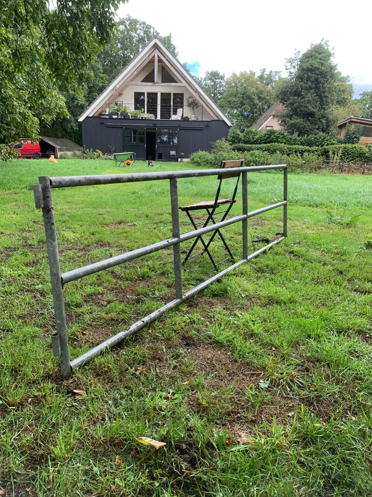 Verzinkt landhek 3 meter x 80 cm