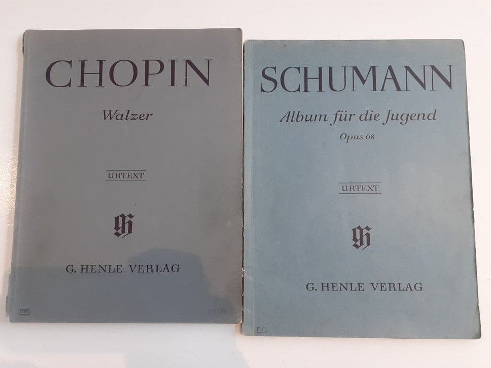 Chopin Walzer & Schumann Album für die Jugend (Urtext), Gebruikt, Klassiek, Ophalen of Verzenden, Artiest of Componist