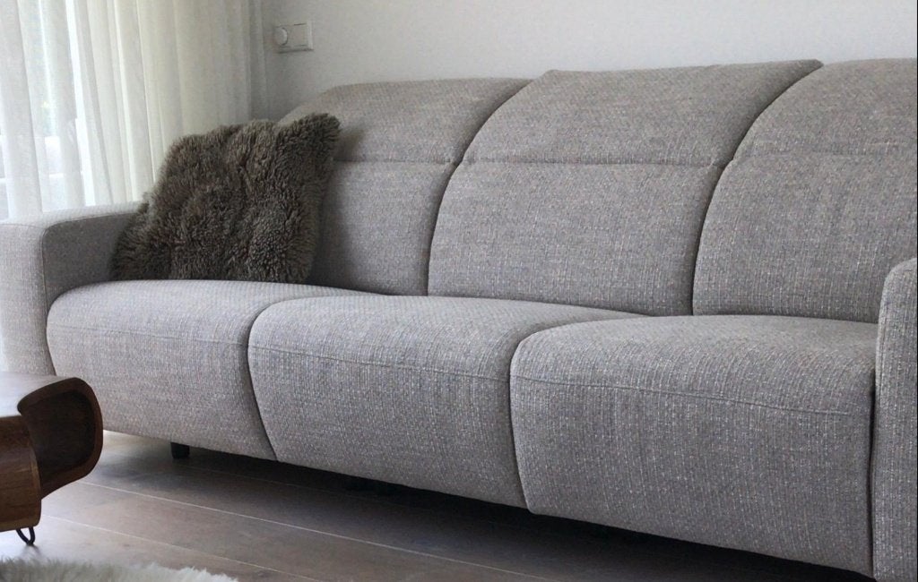 Comfortabele en luxe 3-zitsbank van Montel, Ophalen, 250 tot 300 cm, 100 tot 125 cm, Driepersoons