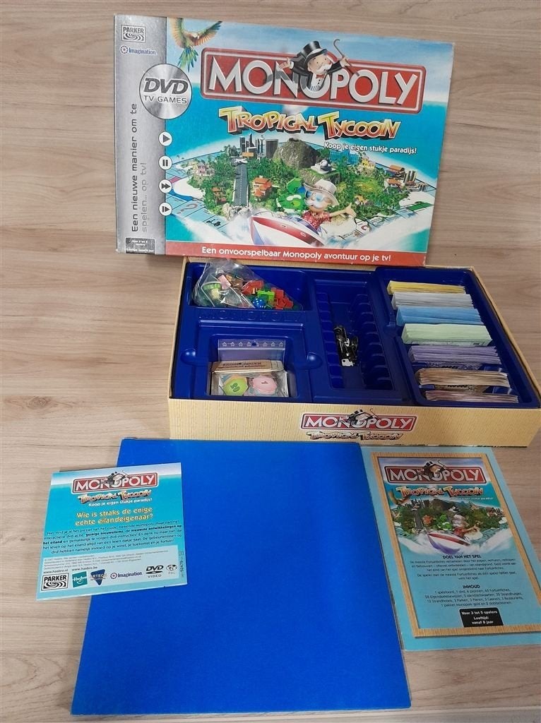 monopoly tropical tycoon [s1188], Verzenden, Zo goed als nieuw