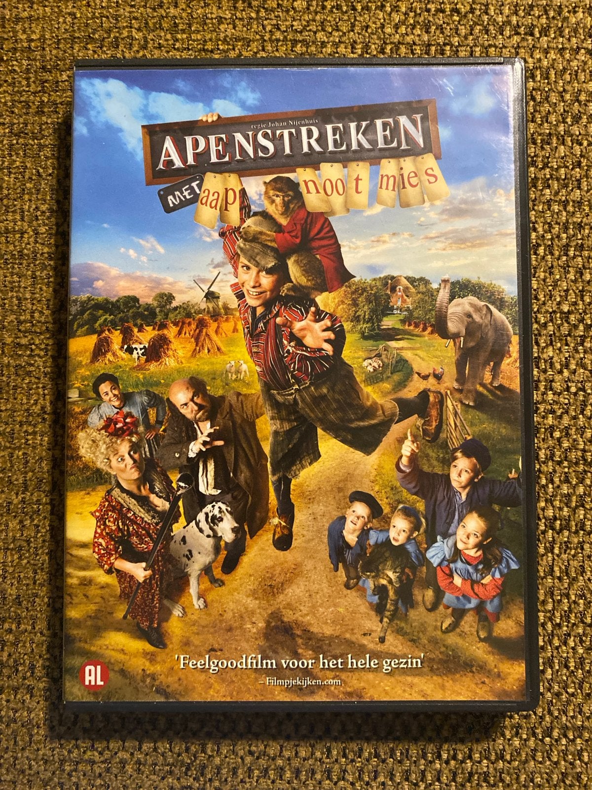 Apenstreken - Leuke familiefilm op dvd, Gebruikt, Alle leeftijden, Familie, Film