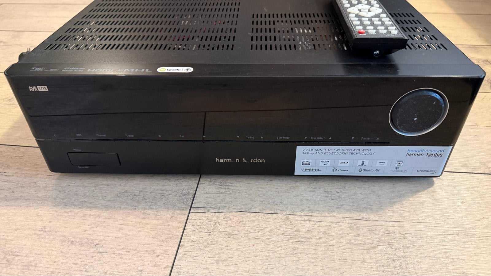 Harman/Kardon AVR 171S/230 Receiver - Defect voor onderdelen, Audio, Tv en Foto, Versterkers en Receivers, Overige systemen, Niet werkend