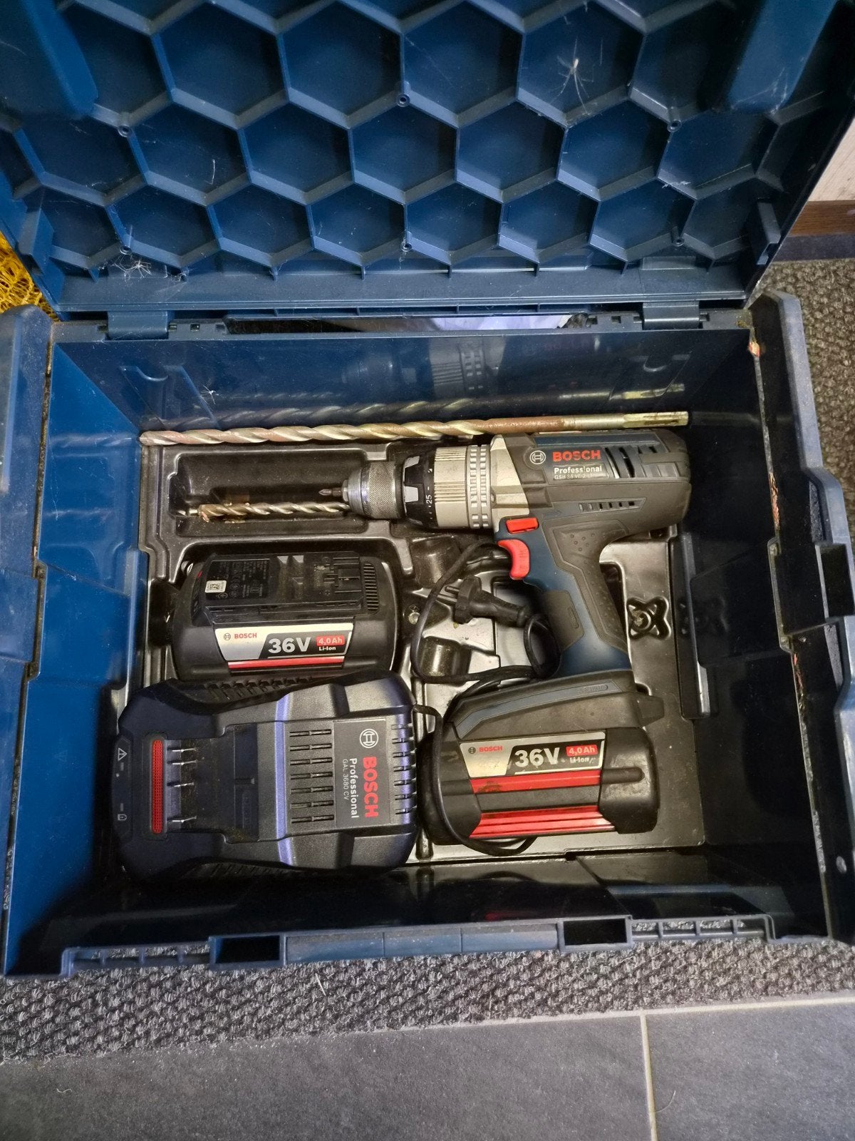 Bosch Professional GSB 36 VE-2-LI accuklopboormachine, Ophalen, Boor- en Schroefmachine