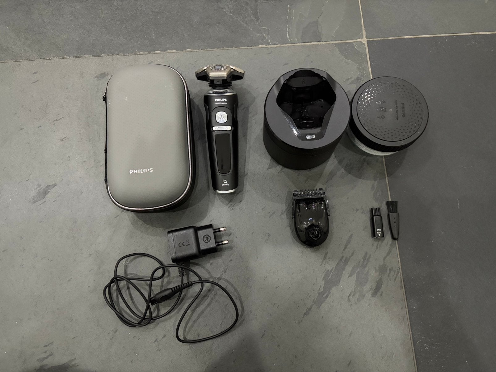 Philips S9000 Prestige Scheerapparaat | Nagenoeg Nieuw, Verzenden, Zo goed als nieuw, Gehele gezicht