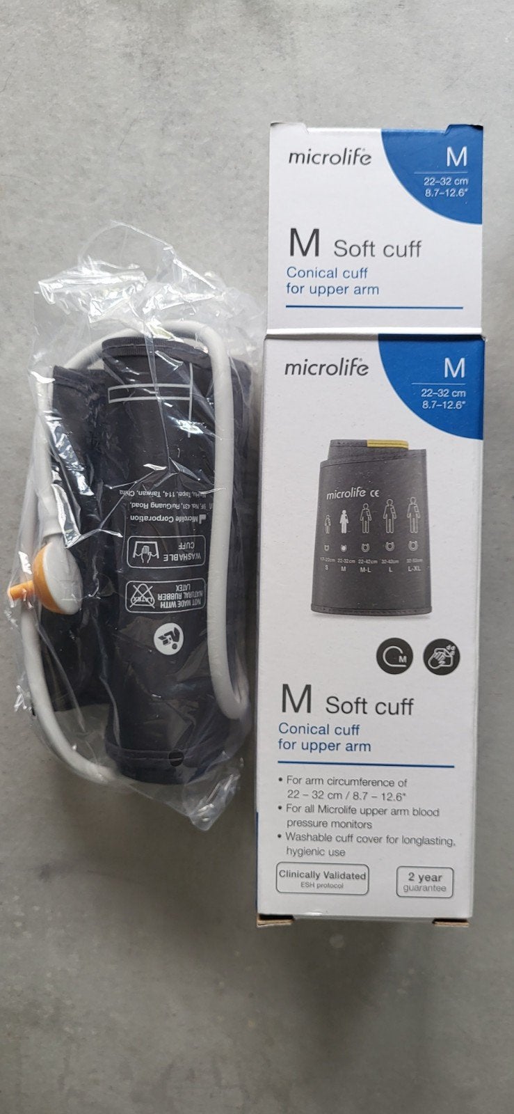 Microlife M Soft Cuff bovenarm bloeddrukmanchet 22-32 cm, Ophalen of Verzenden, Nieuw, Overige typen