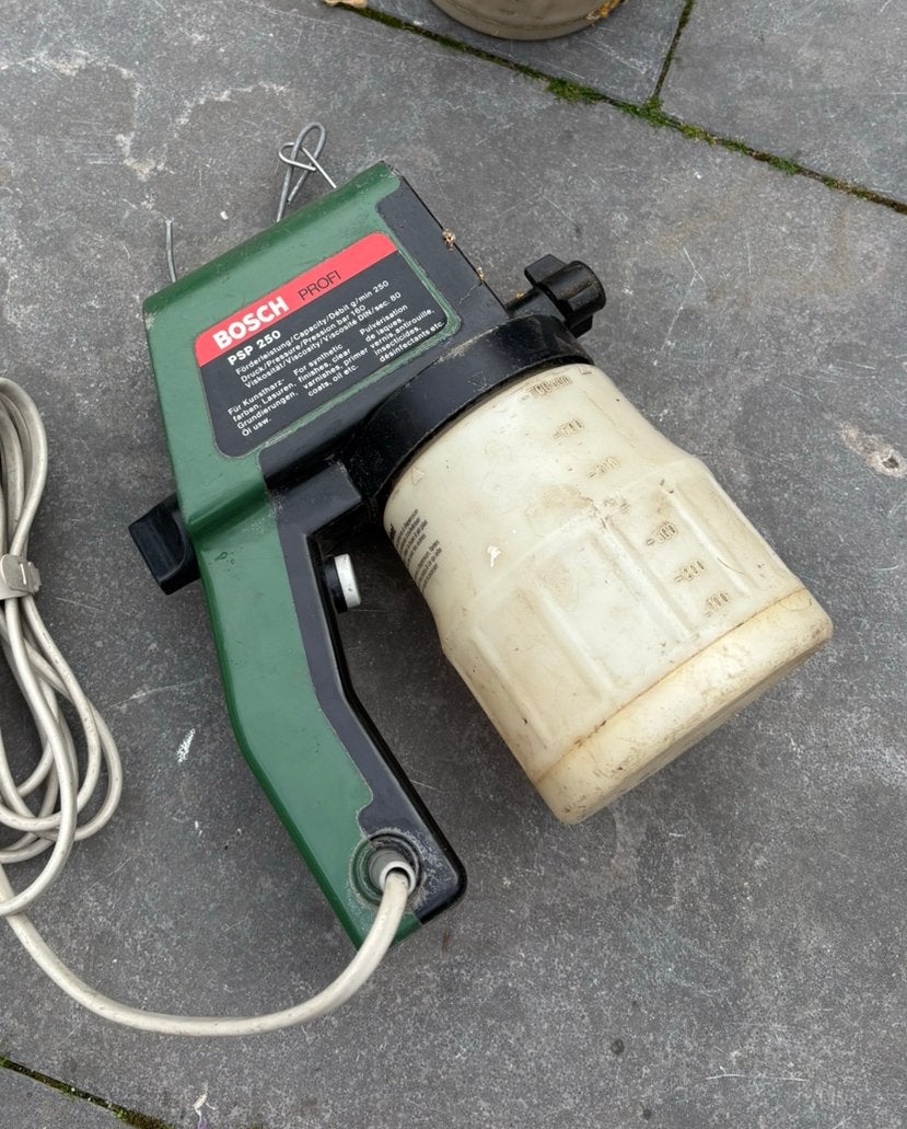Bosch Profi PSP 250 Verfspuit, Doe-het-zelf en Verbouw, Ophalen of Verzenden, Gebruikt, Verfspuit of Verfpomp