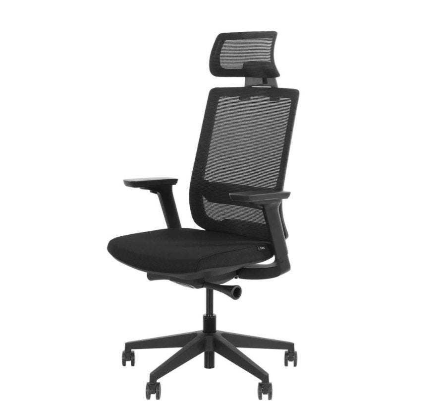 Ergonomische Van CAS bureaustoel Square met hoofdsteun, Niet ingevuld, Nieuw, Niet ingevuld, Niet ingevuld