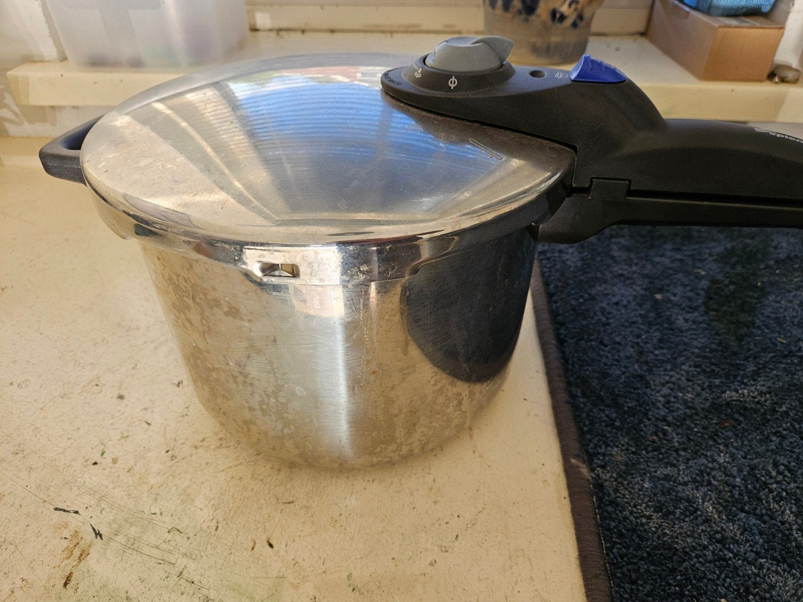 Splendid Snelkookpan - 4-6L, 18cm diameter, Snelkookpan, Gebruikt, Ophalen of Verzenden, Rvs