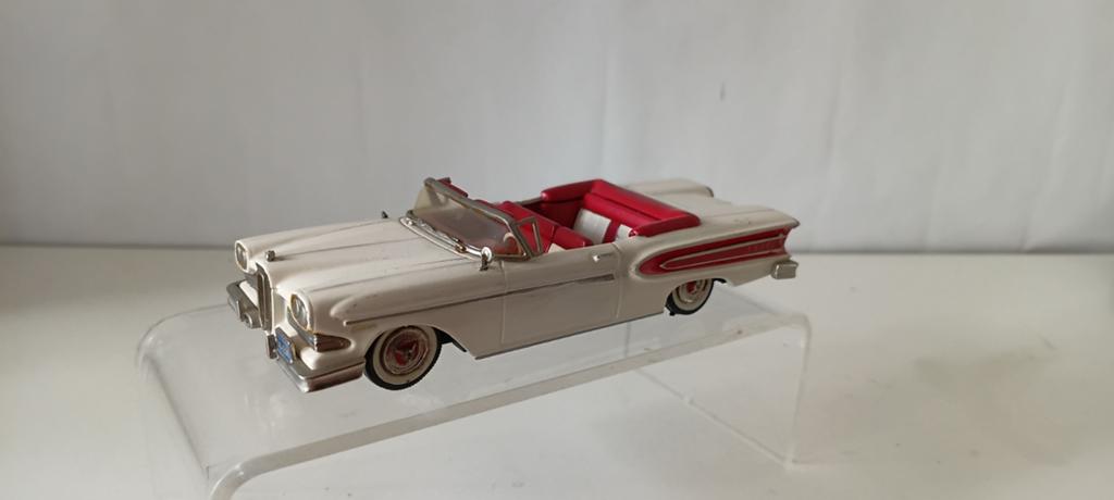 Edsel Citation 1958 Convertible.Mini  Marques., Hobby en Vrije tijd, Modelauto's | 1:43, Ophalen of Verzenden, Nieuw, Auto, Overige merken