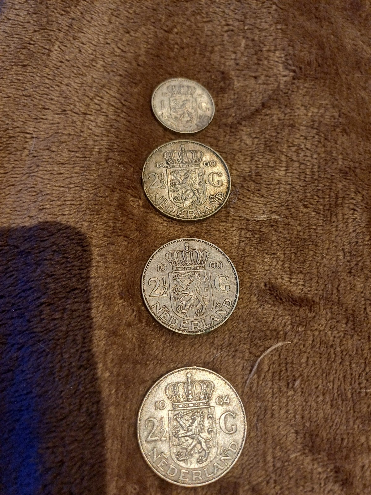 Zilveren Rijksdaalders en zilveren gulden, Ophalen, Koningin Juliana, 2½ gulden