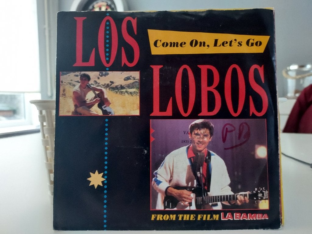 7" Single Los Lobos - Come On, Let's Go / Ooh! My Head, Gebruikt, 7 inch, Ophalen of Verzenden, Pop