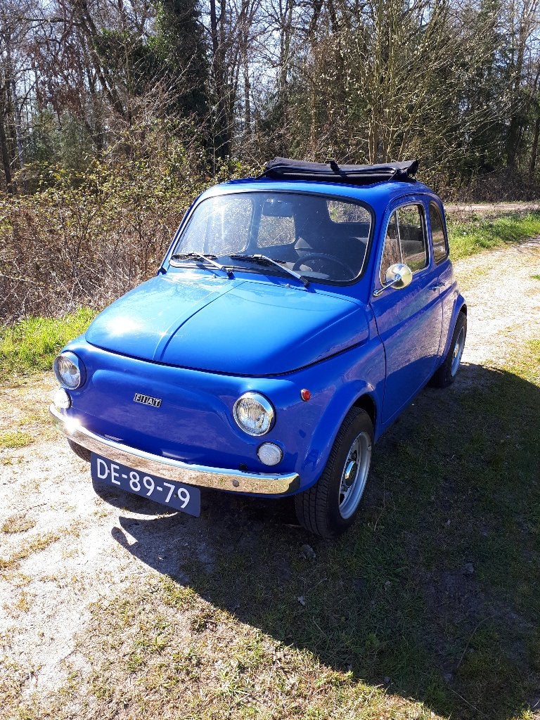 Fiat 500L 1969 Blauw, 514 kg, Cabriolet, Blauw, Overige kleuren