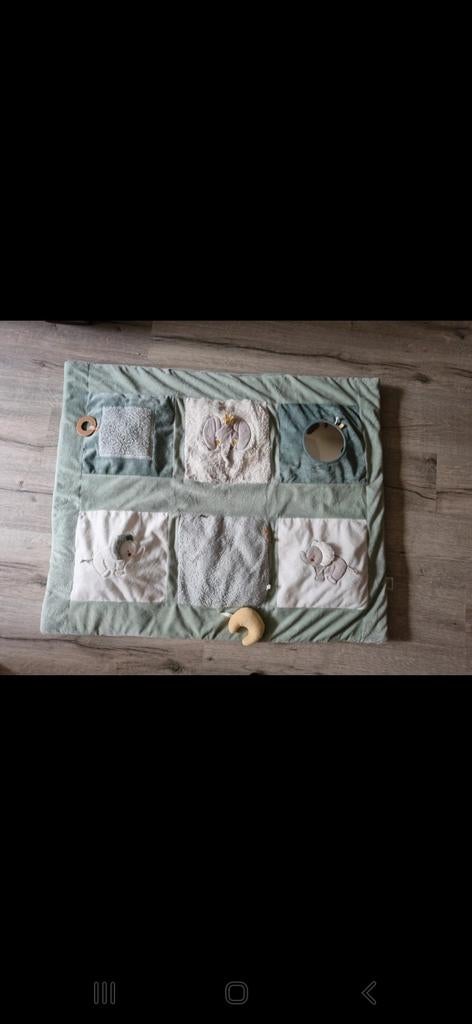 Okki Olifant Boxkleed - Zacht en Interactief Speelkleed, Kinderen en Baby's, Ophalen of Verzenden, Zo goed als nieuw, Speelkleed