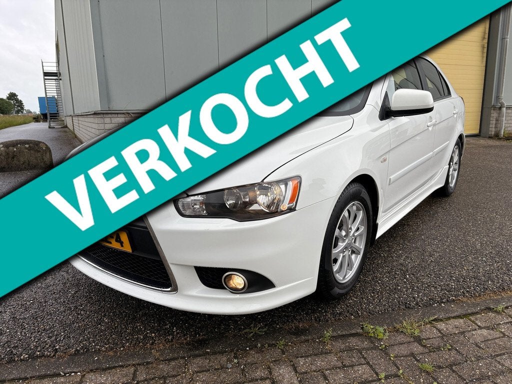 Mitsubishi Lancer Sportback 1.6 Edition Two, Auto's, Mitsubishi, Bedrijf, Te koop, Lancer, ABS, Airbags, Airconditioning, Automatische klimaatregeling