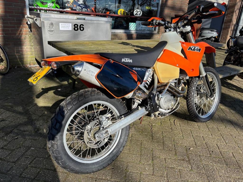 KTM 450 EXC RACING 2003 ENDURO CROSS CROS OF THE ROAD SUPER, Motoren, Motoren | KTM, KTM, 448 cc, Bedrijf, Onbekend