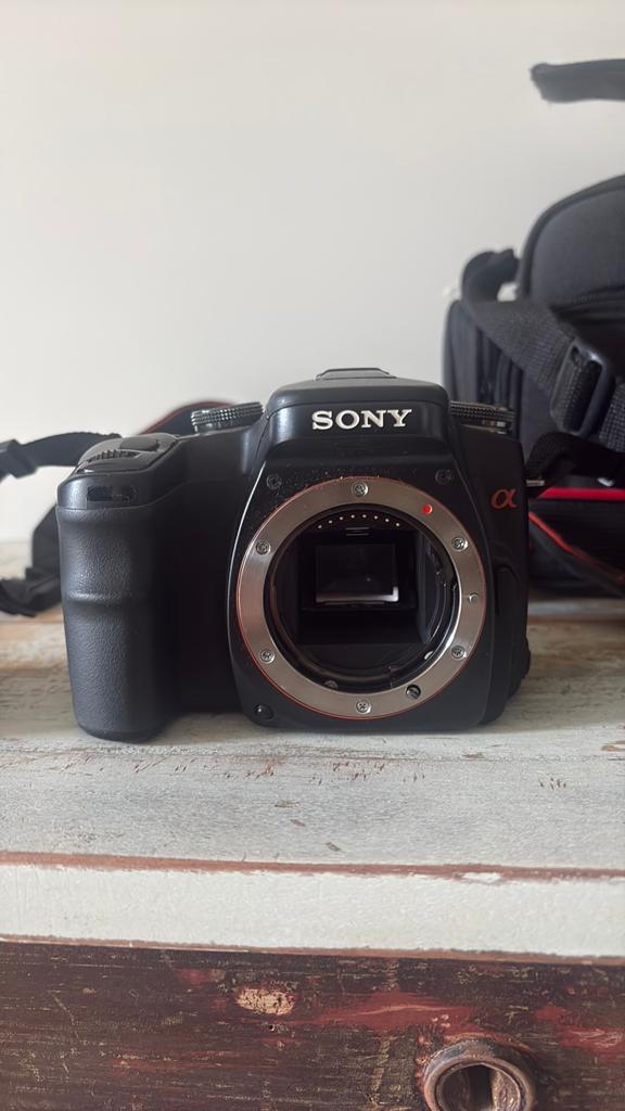 SONY DSLR-A100, Gebruikt, Spiegelreflex, 10 Megapixel, Ophalen of Verzenden