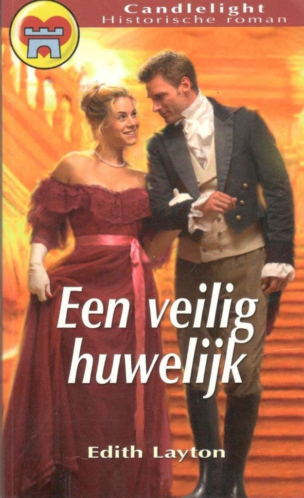 Edith Layton - Een veilig huwelijk / Candlelight hist. 727., Ophalen of Verzenden, Zo goed als nieuw