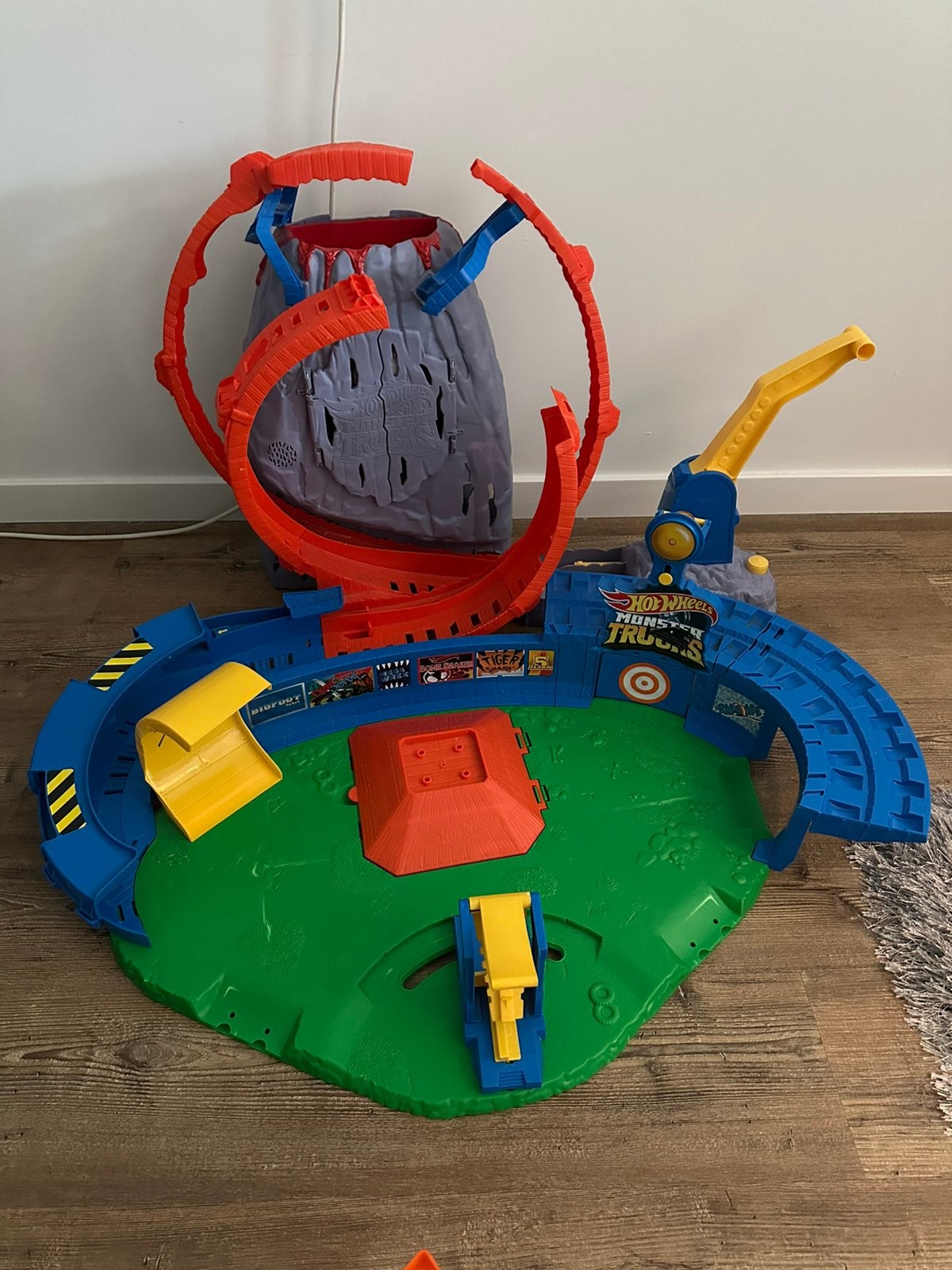 Grote set hotwheels, Kinderen en Baby's, Speelgoed | Racebanen, Ophalen, Zo goed als nieuw, Handmatig, Hot Wheels