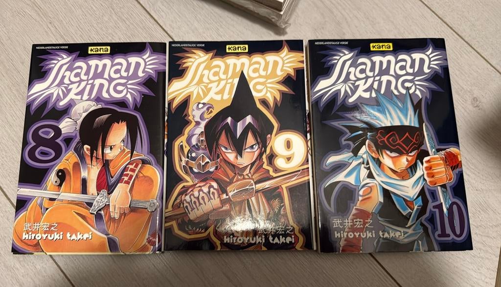 Shaman king manga NL versie, Ophalen of Verzenden, Gebruikt