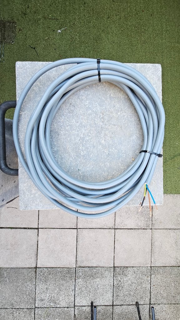 YMvK kabel 5x1,5 mm² – ruim 10 meter – nieuw / ongebruikt, Ophalen of Verzenden, Nieuw, Overige typen
