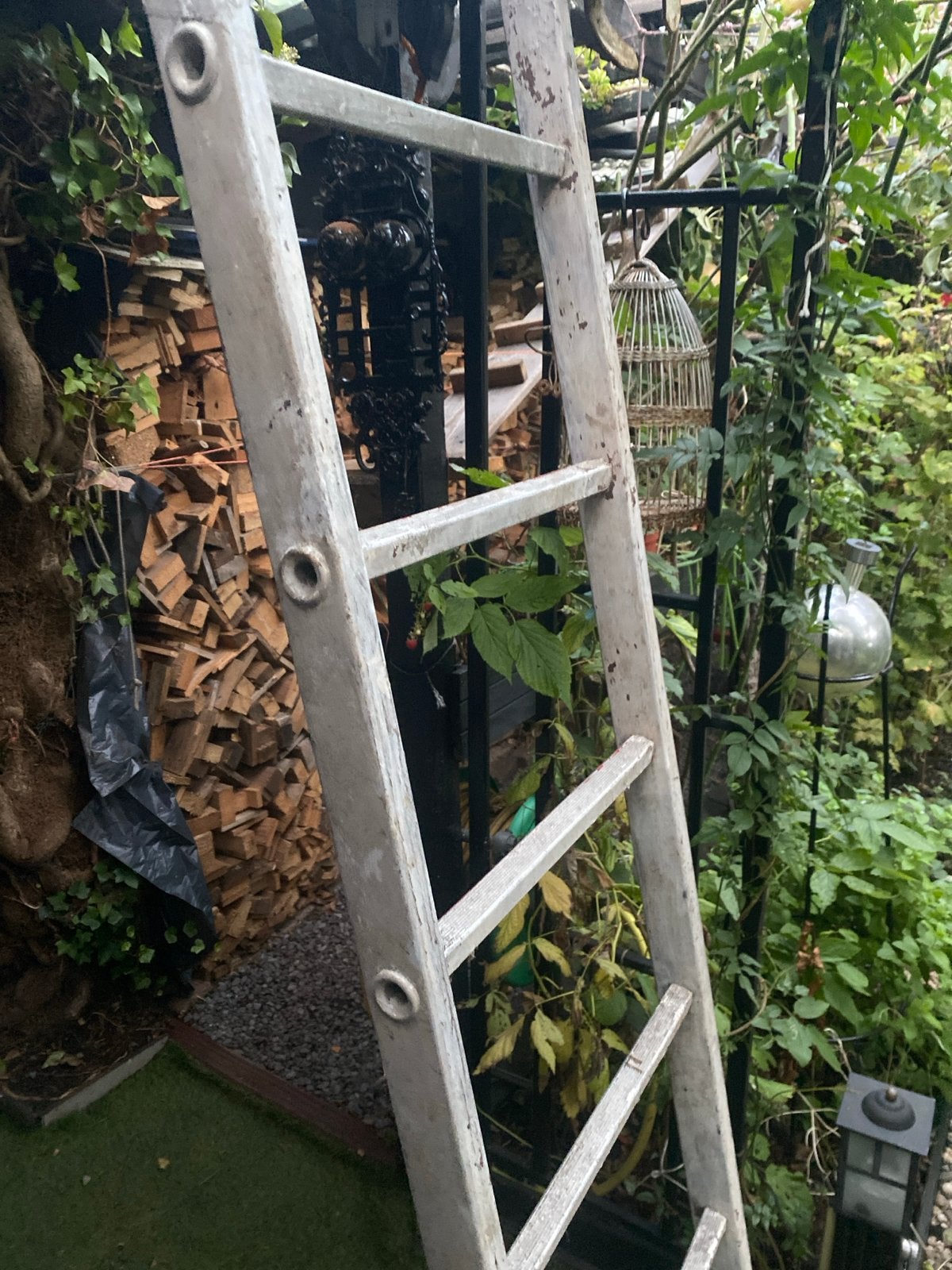 Aluminium steekje, Ophalen, Gebruikt, Ladder, 2 tot 4 meter