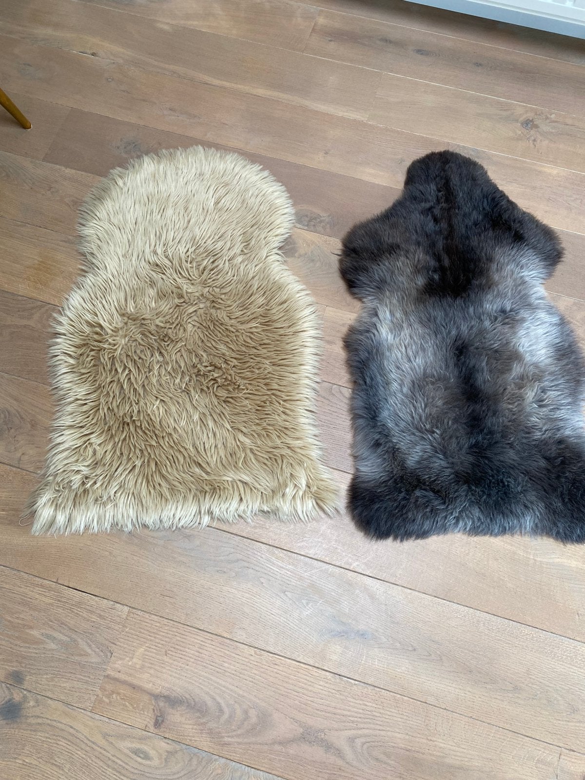 Te koop: 2 schapenvachten Hoomstyle en Van Buuren, Ophalen of Verzenden, Zo goed als nieuw