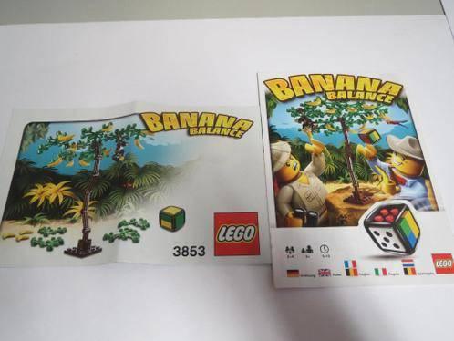 nr. 3853, 2 Boekjes spel 3853 Banana Balance, Ophalen of Verzenden, Zo goed als nieuw, Complete set, Lego