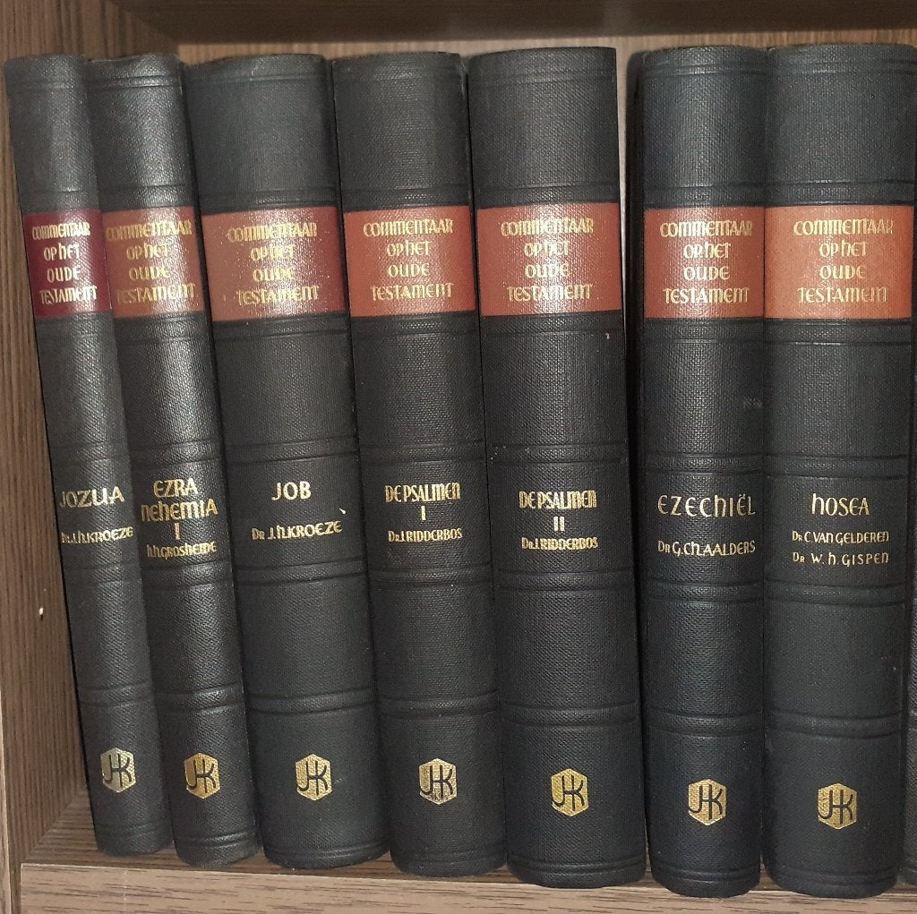 7 delen uit reeks ‘Commentaar op het Oude Testament’, Ophalen of Verzenden, Gelezen, Christendom | Protestants