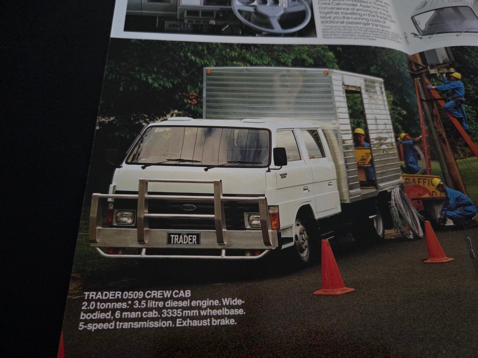 Brochure Ford Trader 1986 Australië, Ophalen of Verzenden, Zo goed als nieuw, Ford