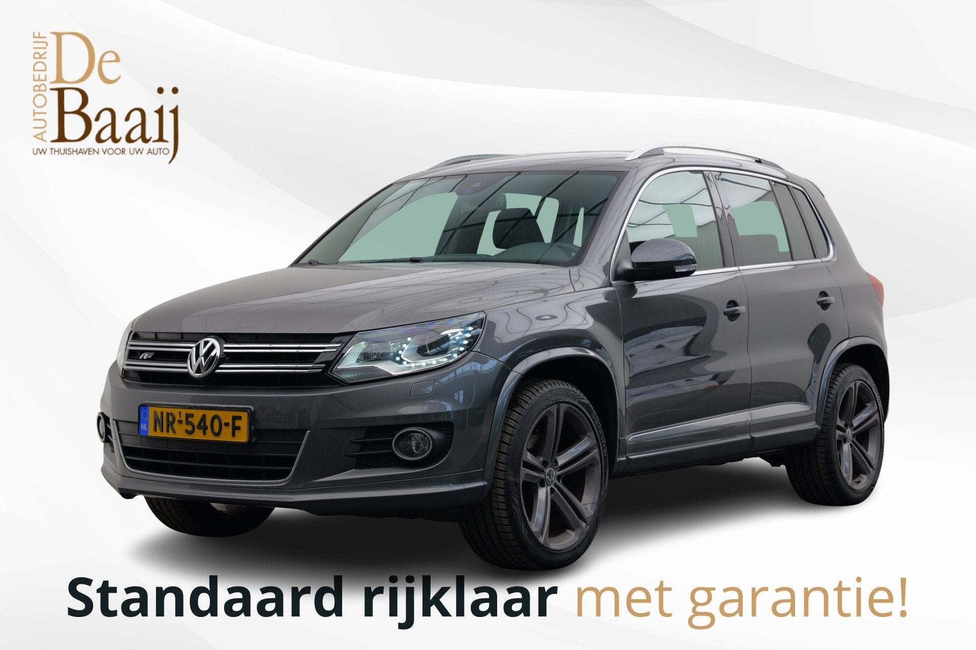 Volkswagen Tiguan 2.0 TSI Sport&Style 4Motion | R-Line | Blu, Auto's, Automaat, Euro 5, Stof, Gebruikt