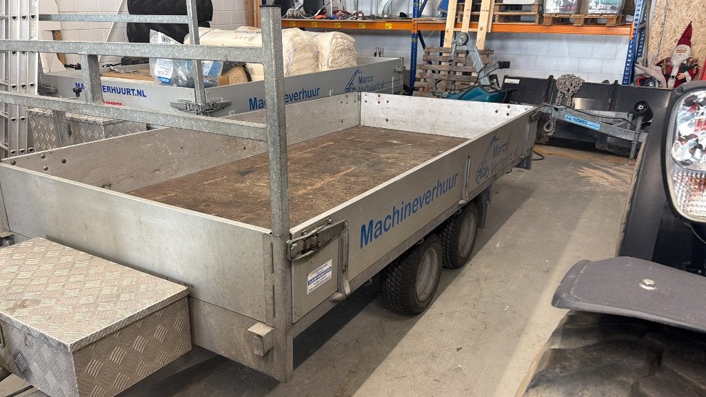 Vlemmix tandemasser aanhanger 2700 kg – geremd, Auto diversen, Ophalen, Gebruikt