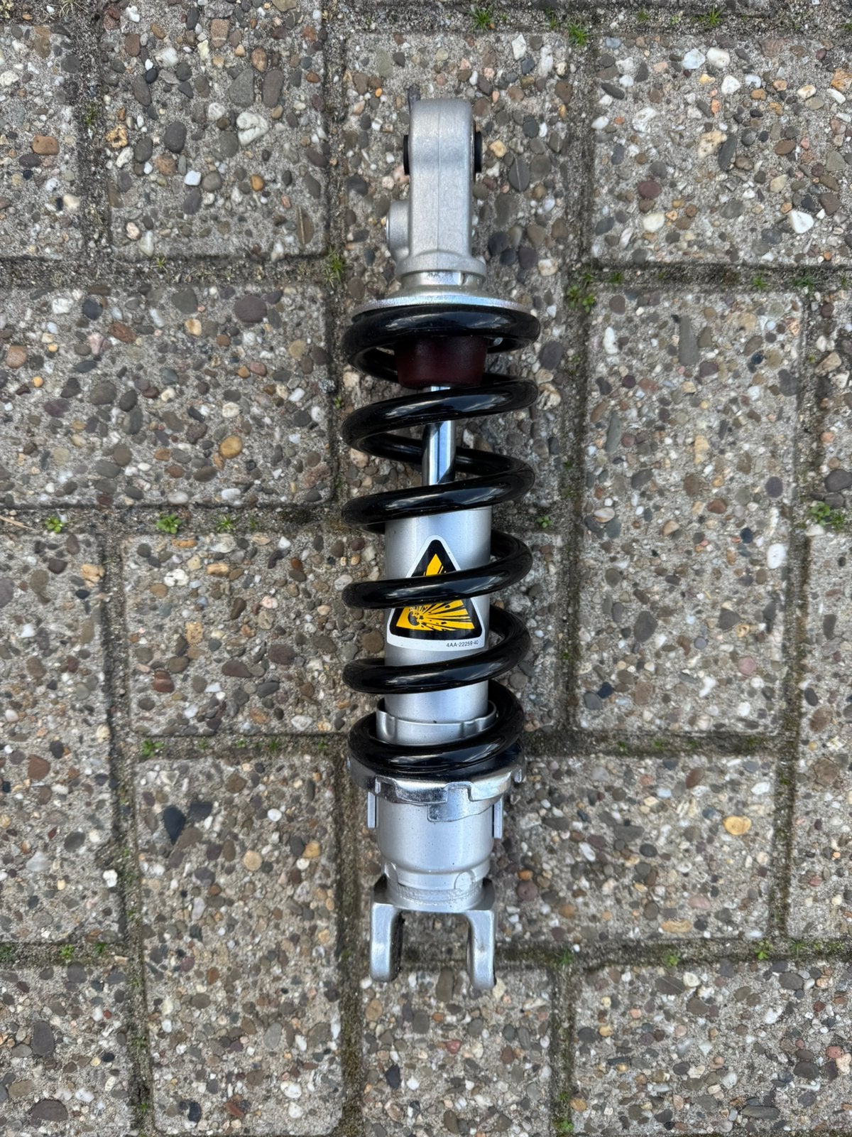 Yamaha MT-09 2017-2021 gen 2 schokbreker/achterveer, Ophalen of Verzenden, Gebruikt
