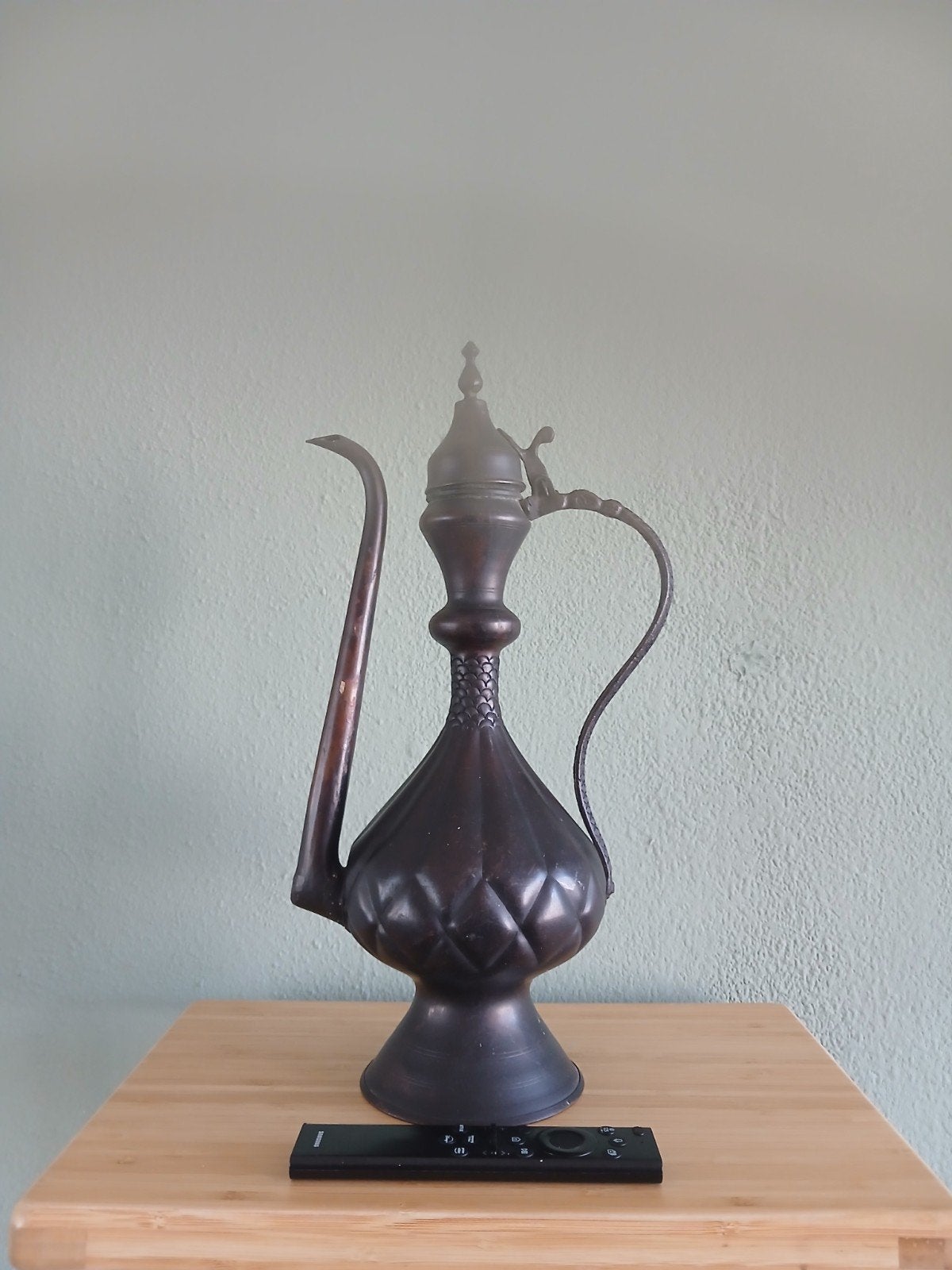 Antieke Ottomaanse koperen waterkruik, Antiek en Kunst, Ophalen of Verzenden, Koper