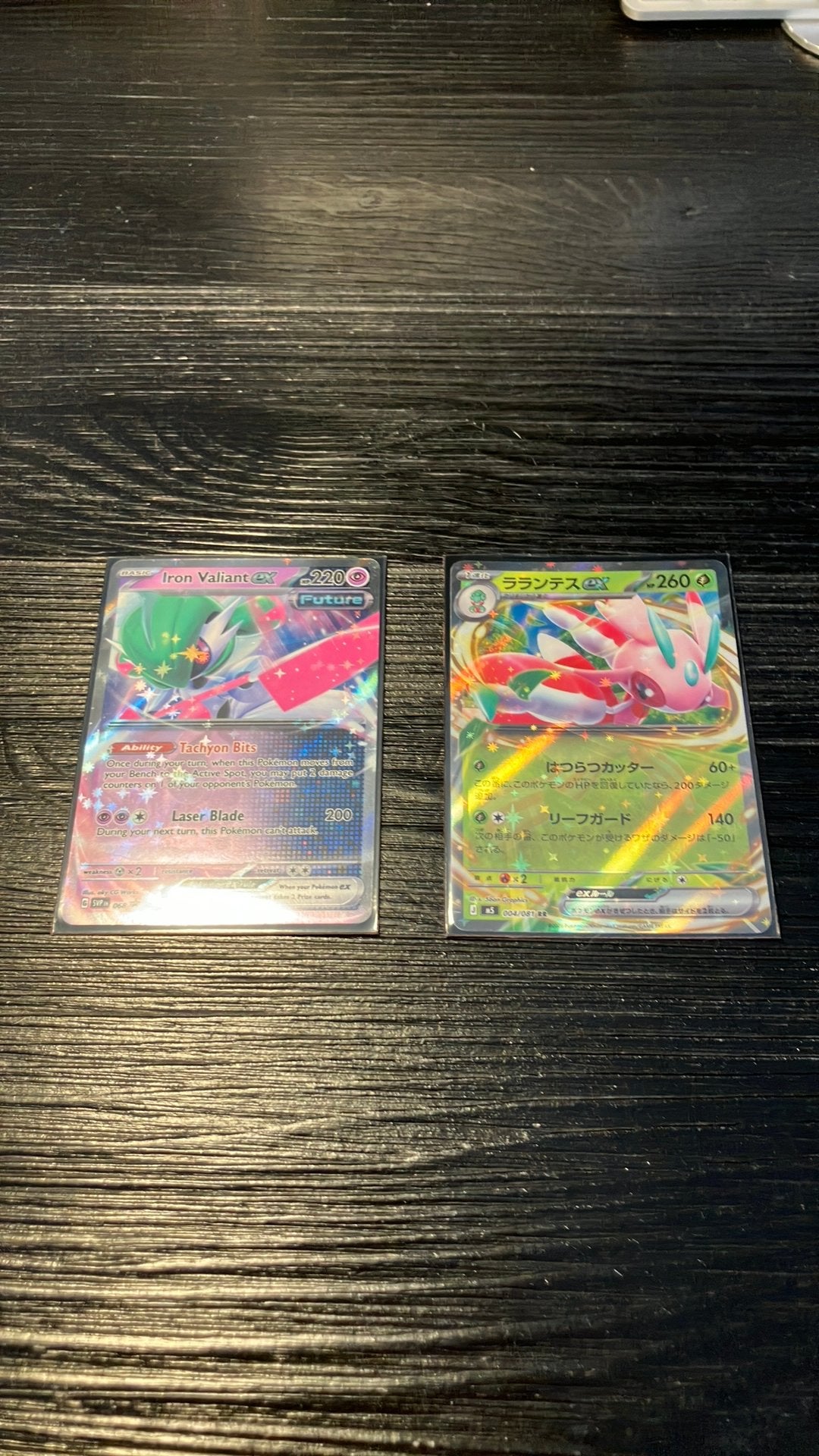 Twee pokemon kaarten EX Japanse en Engelse, Hobby en Vrije tijd, Kaarten | Zelf maken, Ophalen of Verzenden, Gebruikt, Overige thema's