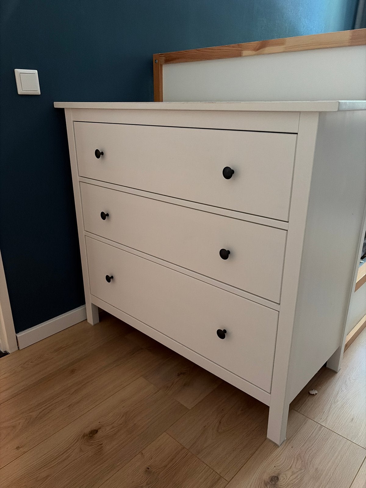 IKEA MALM Ladekast met 3 lades - Wit, Huis en Inrichting, Ophalen, Gebruikt, 100 tot 150 cm, 3 of 4 laden