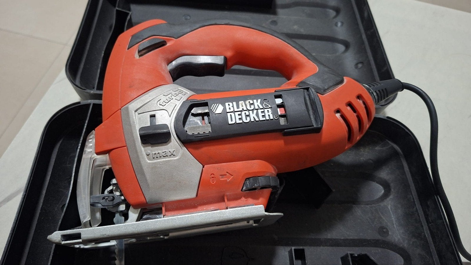 Black & Decker decoupeerzaag, Ophalen, Gebruikt, Zaag