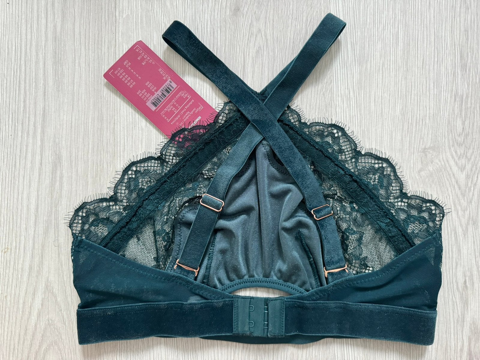 Nieuw Hunkemöller Lucy Hale Janelle bralette M, Verzenden, Blauw, BH