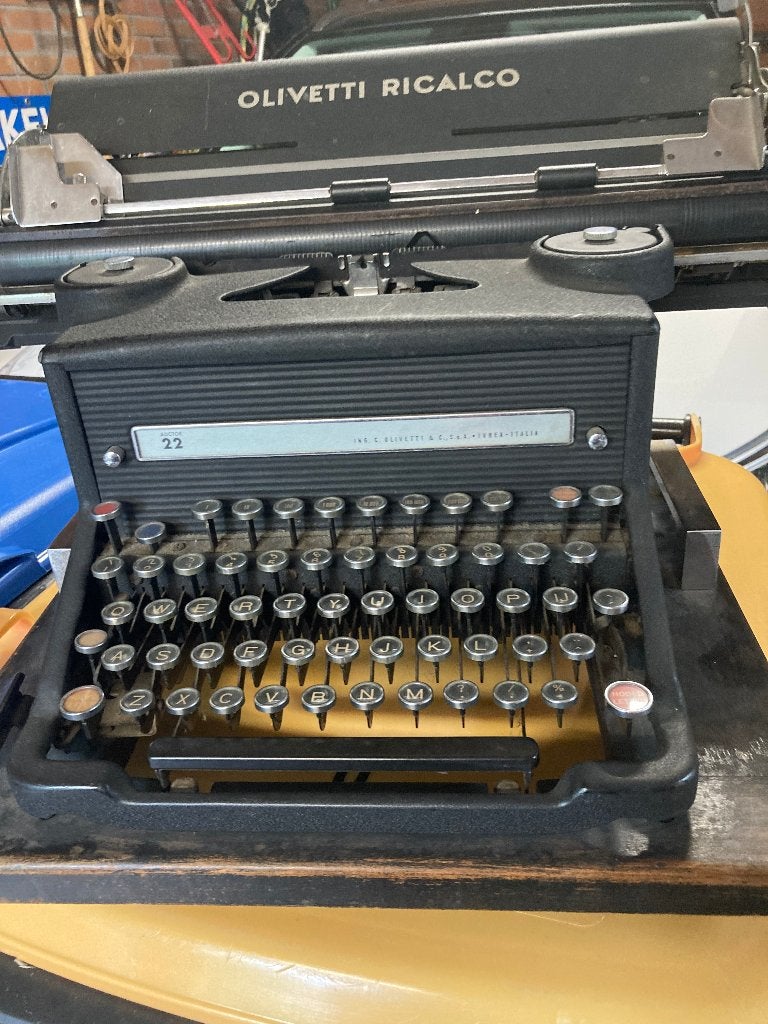 Typemachine Olivetti Ricalco, Diversen, Ophalen, Gebruikt