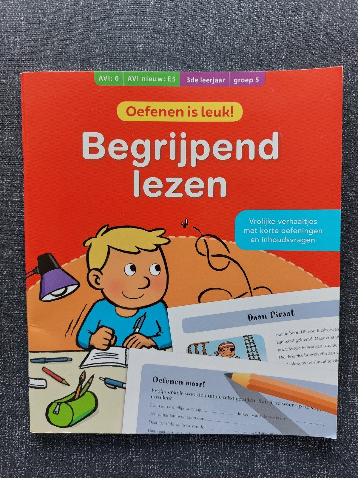 Oefenen is leuk! Begrijpend lezen AVI E5 (groep 5), Boeken, Zo goed als nieuw, Nederlands, Overige niveaus, Ophalen