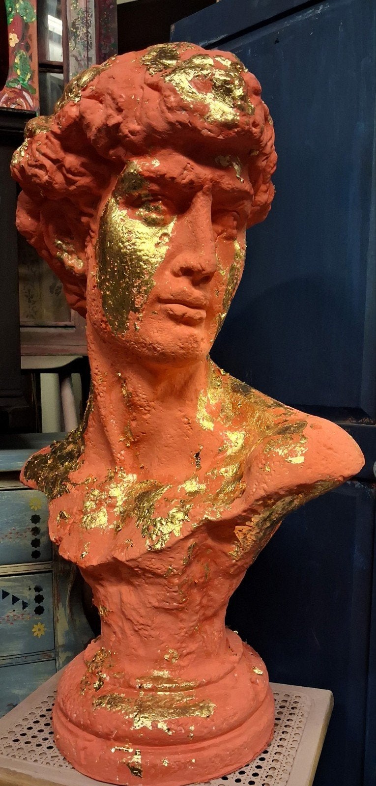 Vintage/Buste/David/Pop art, Ophalen of Verzenden