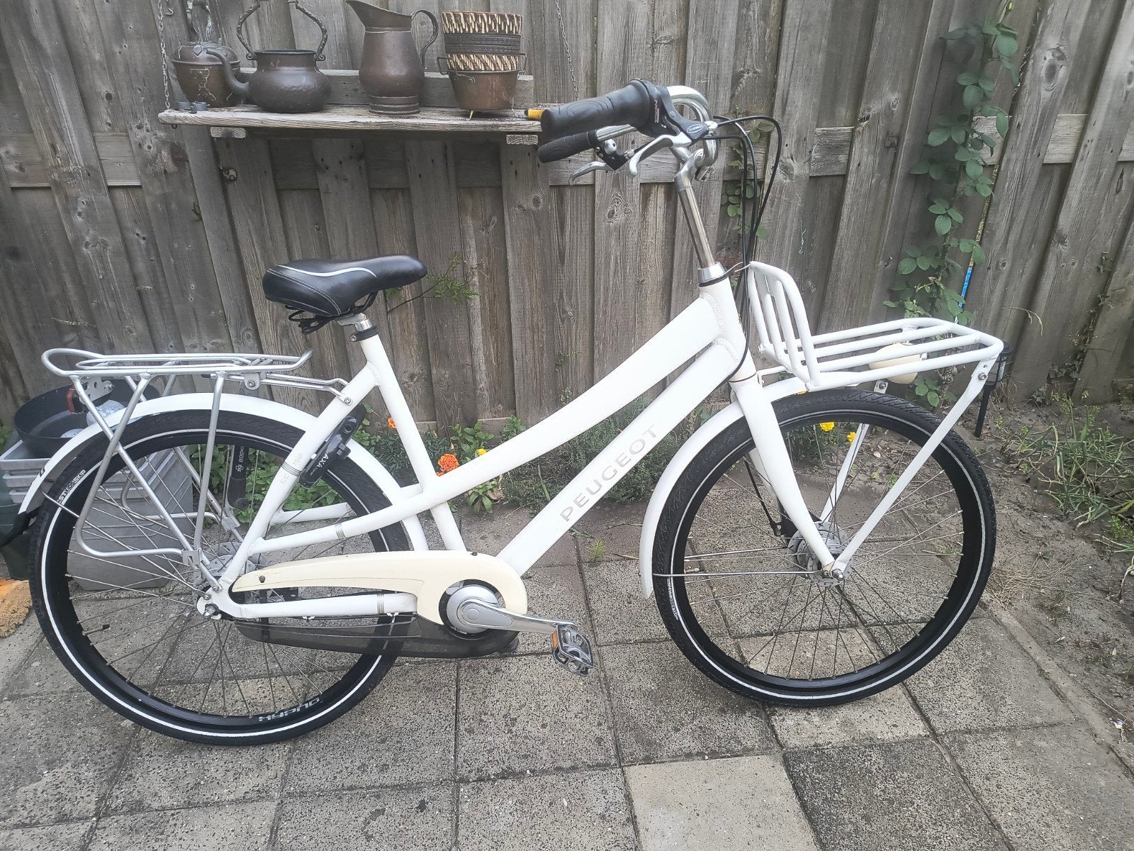 meisjes fiets, Fietsen en Brommers, Fietsen | Meisjes, Gebruikt, Versnellingen, PEUGEOT, Trommelrem