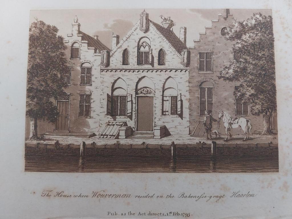 06 / Huis Wouverman op Bakenessergracht te Haarlem uit 1795, Ophalen of Verzenden