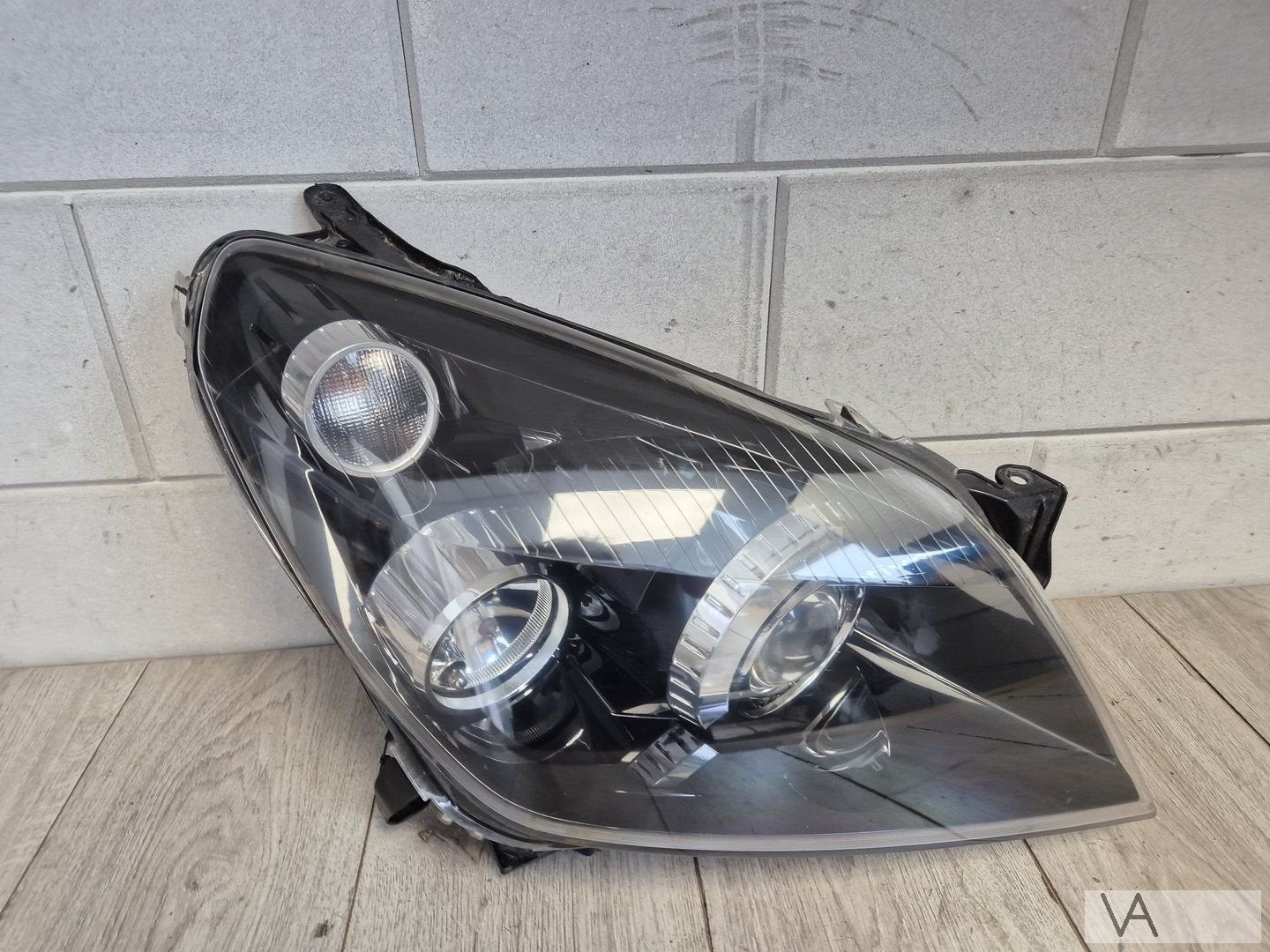 Koplamp recht XENON + bocht afl Opel Astra H 2004 - 2010, Gebruikt, -, -, Opel