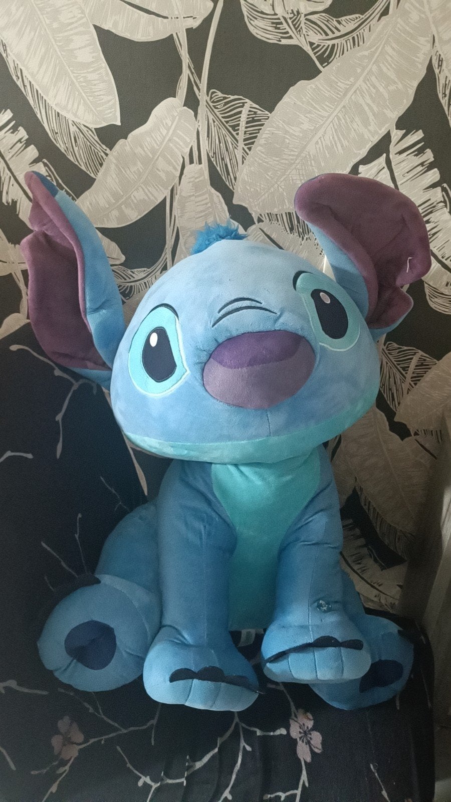Grote stitch met geluid, Ophalen of Verzenden, Overige figuren, Zo goed als nieuw, Knuffel