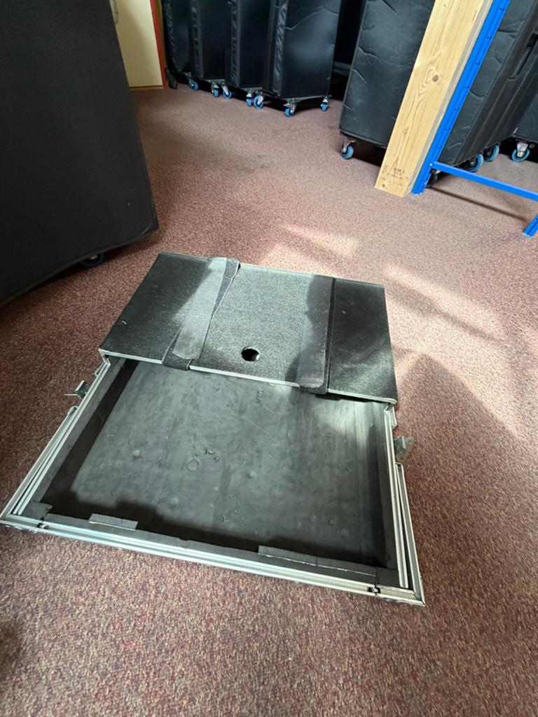 Flightcase 19 inch - Ideaal voor DJ-apparatuur of rack, Ophalen, Gebruikt, Flightcase