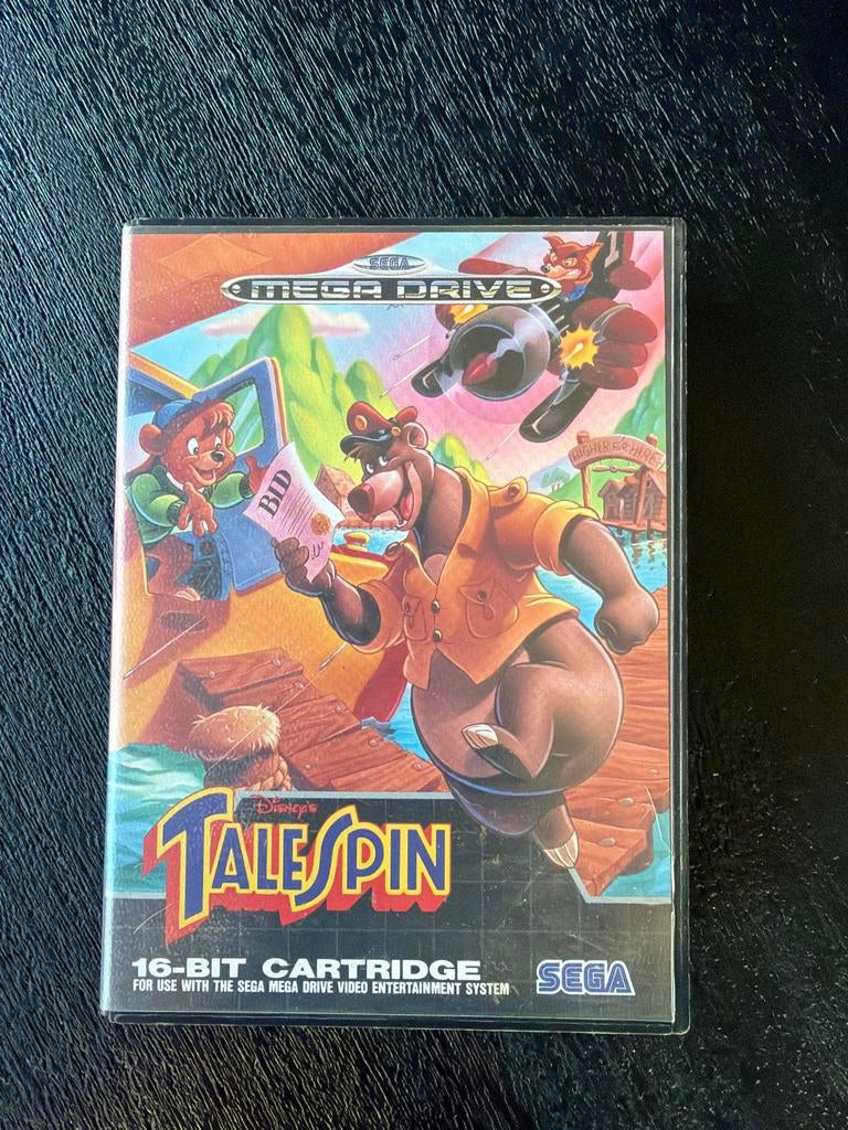 Disney's TaleSpin Sega Mega Drive - Klassiek Platformspel, Spelcomputers en Games, Gebruikt, 1 speler, Ophalen of Verzenden, Platform
