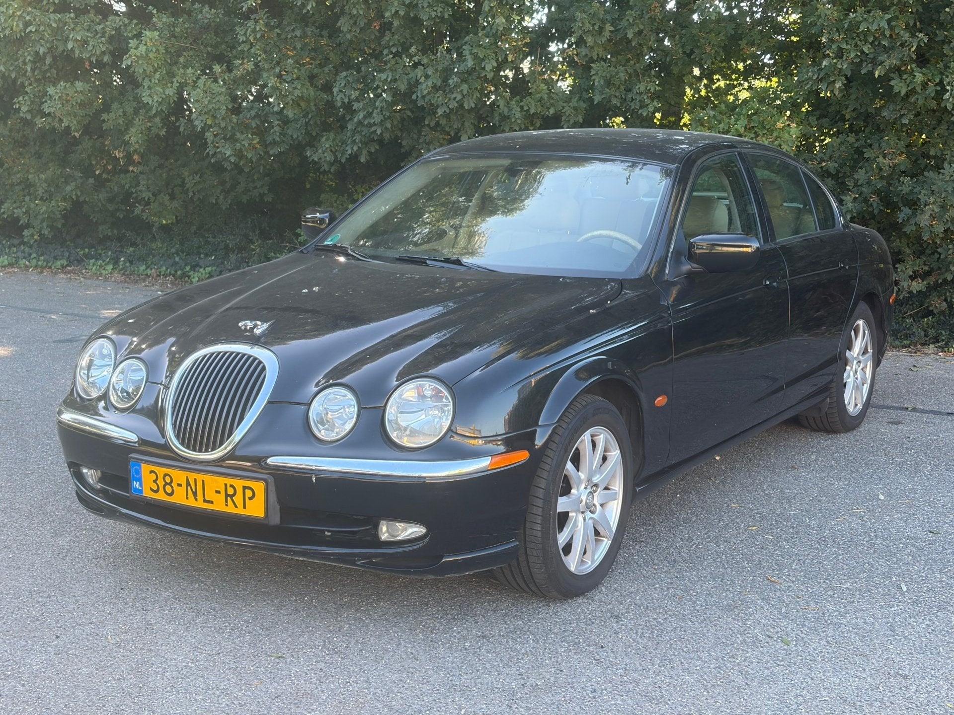 Jaguar S-type 4.0 V8 Sport Airco! Automaat! Opknapper! 219DK, Auto's, Automaat, Achterwielaandrijving, Zwart, Leder